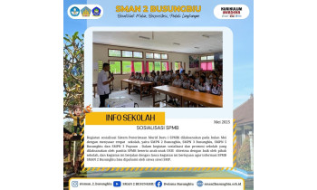 Sosialisasi Sistem Penerimaan Murid Baru ( SPMB) 