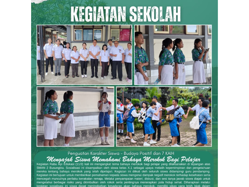 Remaja Keren Tanpa Rokok! 🏃🏻‍♂️🚨