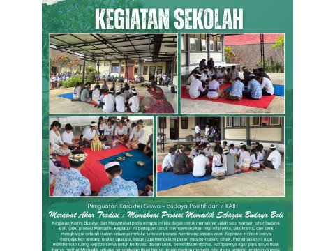 Kamis Budaya dan Bermasyarakat : Menajegkan Budaya Bali mela