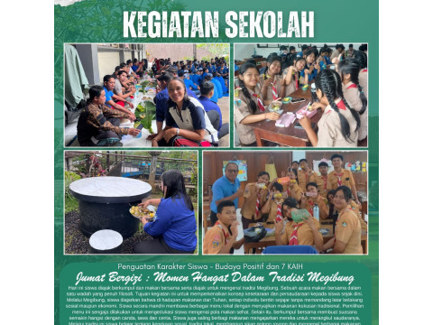 Jumat Sehat, Bersih, dan Bergizi : Megibung, Pelajaran Keber