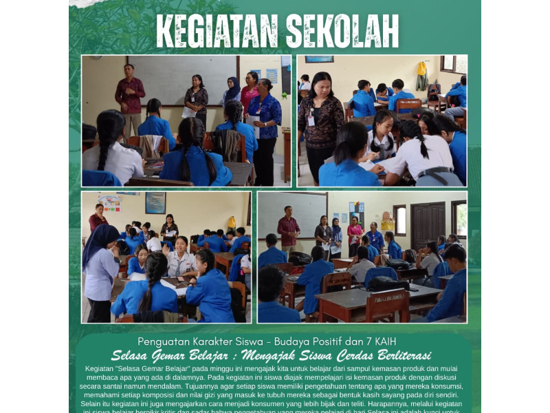 Selasa Gemar Belajar : Membaca Makna di Balik Angka melalui Literasi Numerasi
