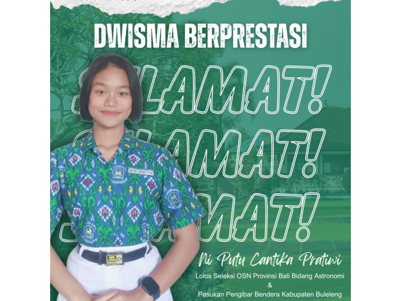 SMAN 2 Busungbiu Bangga! Ni Putu Cantika Pratiwi Ukir Dwi-Prestasi Gemilang: Finalis OSN Provinsi dan Anggota Paskibraka Buleleng 2025!