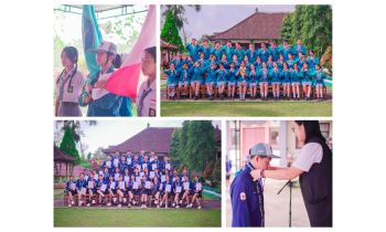 Estafet Kepemimpinan Berlanjut : Upacara Serah Terima Jabatan OSIS Dwisma SMAN 2 Busungbiu