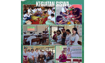 Menanamkan Nilai Luhur: SMAN 2 Busungbiu Bekali Siswa Keterampilan Upakara Melalui Pasraman Kilat