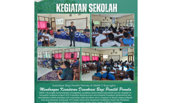 Sosialisasi Pemilih Pemula oleh KPU Buleleng di SMAN 2 Busungbiu: Membangun Generasi Demokratis