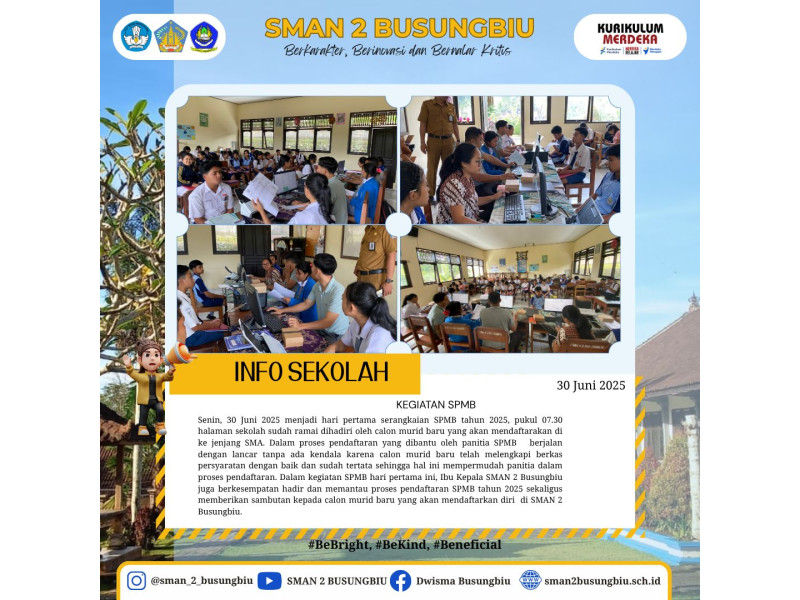 SPMB Dwisma Hari Pertama: Antusiasme Tinggi Warnai Seleksi Calon Siswa Baru!
