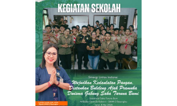 🌱⚜️ Distankan Buleleng Ajak Pramuka Dwisma Bergabung dalam Saka Taruna Bumi