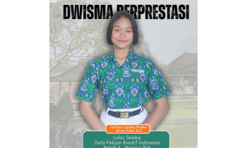 Dwisma Berprestasi : Ni Putu Cantika Pratiwi Raih Gelar Duta Pelajar Kreatif Indonesia