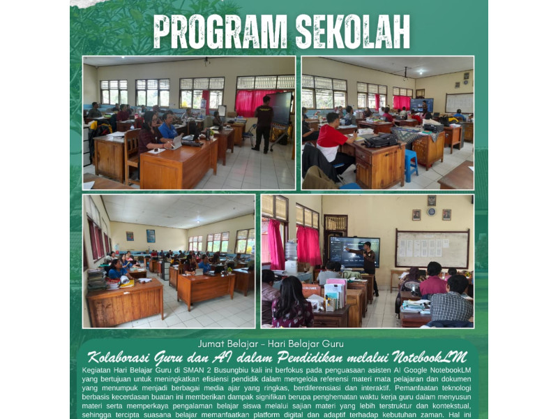 KOLABORASI GURU DAN AI DALAM PENDIDIKAN MELALUI GOOGLE NOTEBOOKLM 🌱
