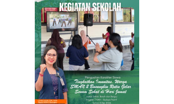 🏃🏻‍♂️🕺🏻 Tingkatkan Imunitas dan Semangat Belajar Melalui Jumat Sehat di SMAN 2 Busungbiu