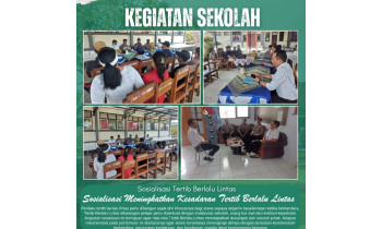SMAN 2 BUSUNGBIU BERSAMA POLSEK BUSUNGBIU & KOMITE SEKOLAH WUJUDKAN TERTIB BERLALU LINTAS